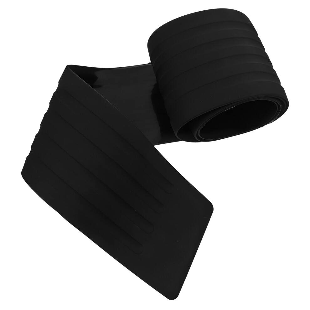 Rubber Car Rear Bumper Protector Guard Anti-Scratch Strip Black 3061975038334