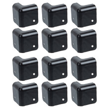 12Pcs Iron Corner Guards Black Speaker Cabinet Edge Protection