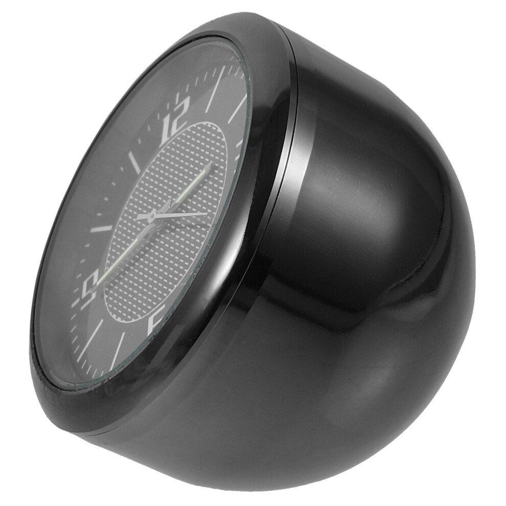 Zinc Alloy Small Clock Glow In The For Car Dashboard Black/Dark 3061975040900