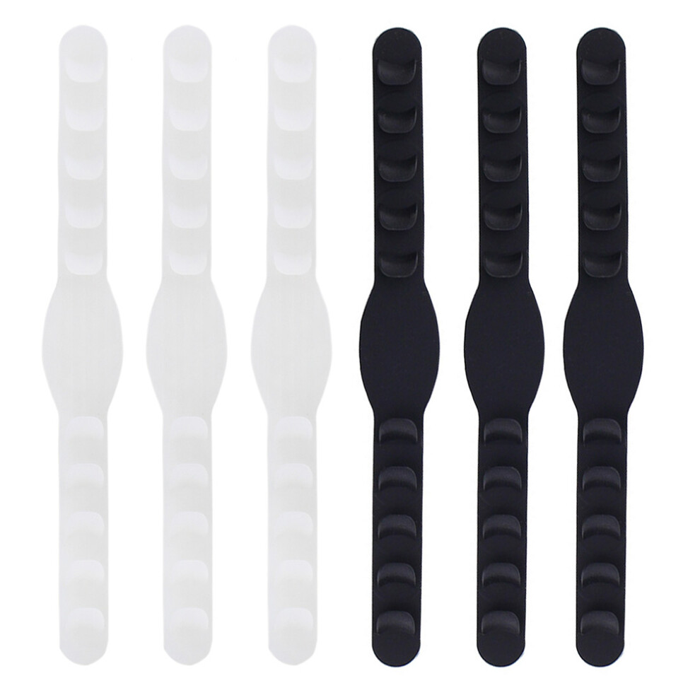 6Pcs Silicone Mask Bands Hanger Adjustable Hook For Ear Protection 3061975038556