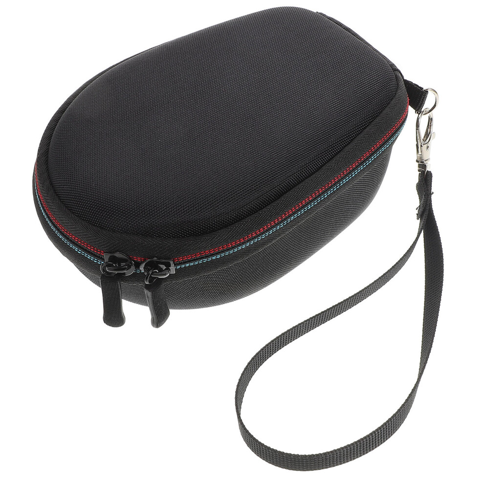 Eva Hard Headphone Storage Case Small Earphone Carrying Bag Black 3061975000546
