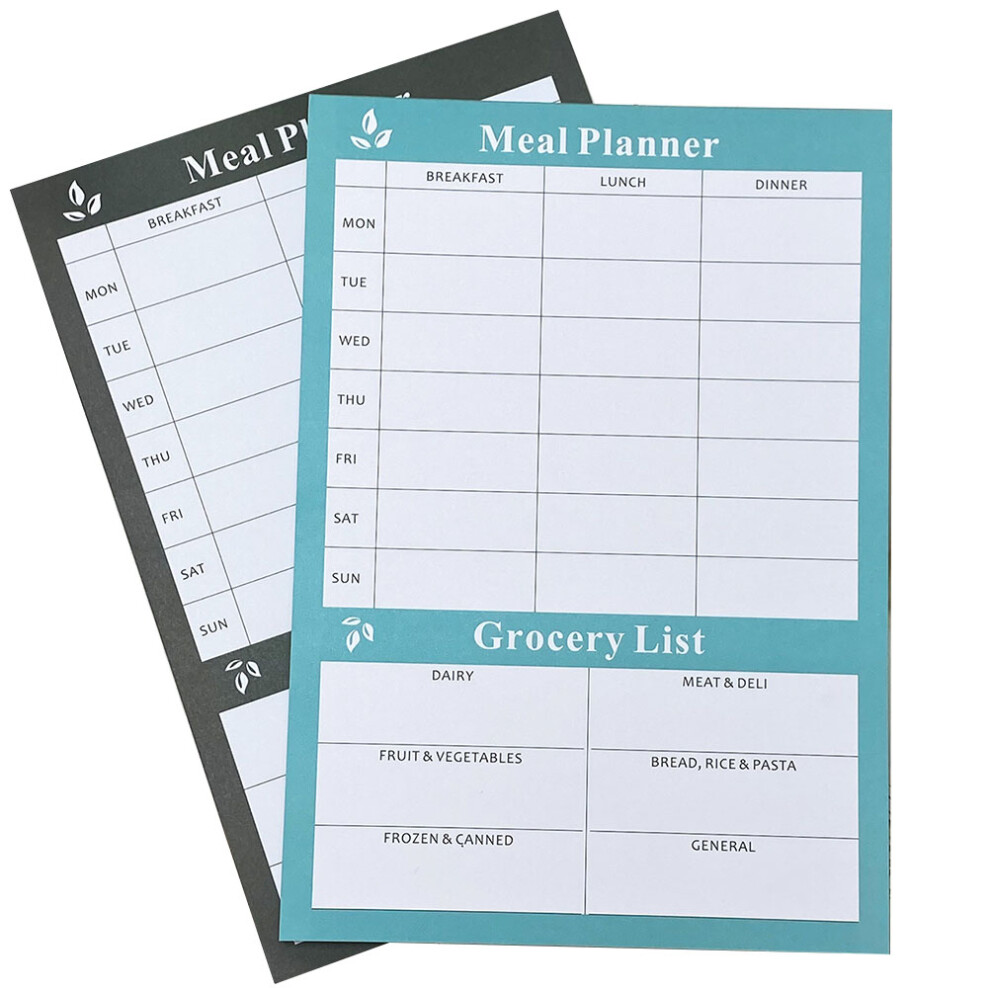 Mlins 2 Pcs Notepad Kitchen List Notebook Diet Tracking Miss-image-OPC-PJWMNW2-NEW