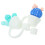 1Set Silicone Straw Plug Assorted Color Adorable Cactus Straw Cap 3