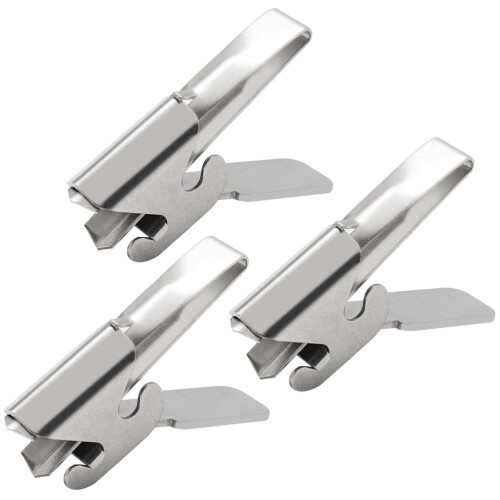 3Pcs Silver Shell Separator Nut Peeling Clip Melon Seed Opener 2