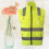 1pc Adjustable Adjustable Security Vest Elastic Reflective 7