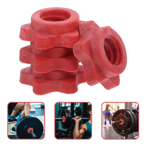 4pcs Barbell Nut Anti Skid Barbell Nut Security Accessory 1
