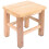 Household Solid Wood Stool Natural Wood 1pack 7