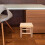 Household Solid Wood Stool Natural Wood 1pack 11
