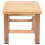 Household Solid Wood Stool Natural Wood 1pack 1