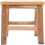 Household Solid Wood Stool Natural Wood 1pack 3