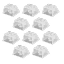 Clear Keycaps For Rgb Keycap Transparent Abs 10pcs
