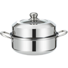 Steamer Baskets For Cooking Silver 1 Set