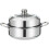 Steamer Baskets For Cooking Silver 1 Set 1
