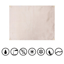 Welding Blankets Fireproof Fire Retardant Blanket Beige 1pack
