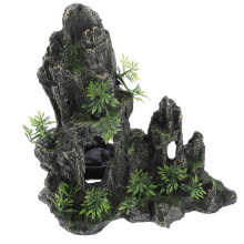 Resin Rockery Fish Tank Ornament Multi-Color Aquarium Decor