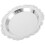 Cake Tray Dessert Table Decor Platter Fruit Platters Silver 9