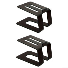 Stable Speaker Stand with Adjustable Height for Studio Monitors, Stable, Black, Optimal Sound, Compatible with All Brands