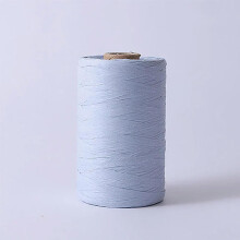 Natural Raffia Thread Ribbon Rope - Hand Crochet Strands for Knitting Straw Hats and Women's Bags, 100% Eco-Friendly Material
