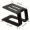 Adjustable Height Speaker Stand for Studio Monitors - Sturdy Design, Compatible with Various Models, Black Finish 5