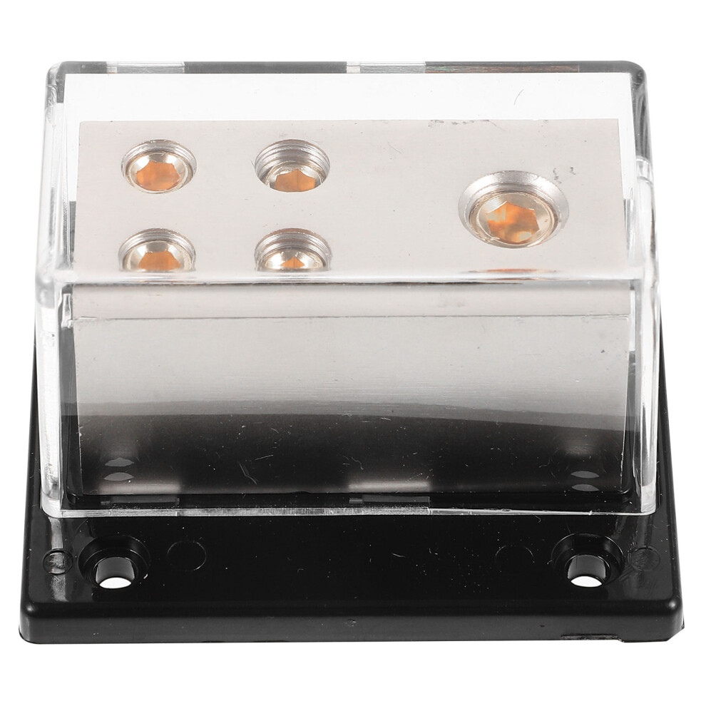 Ground Distribution Block Car Audio Zinc Alloy 1Pcs 3062006937817