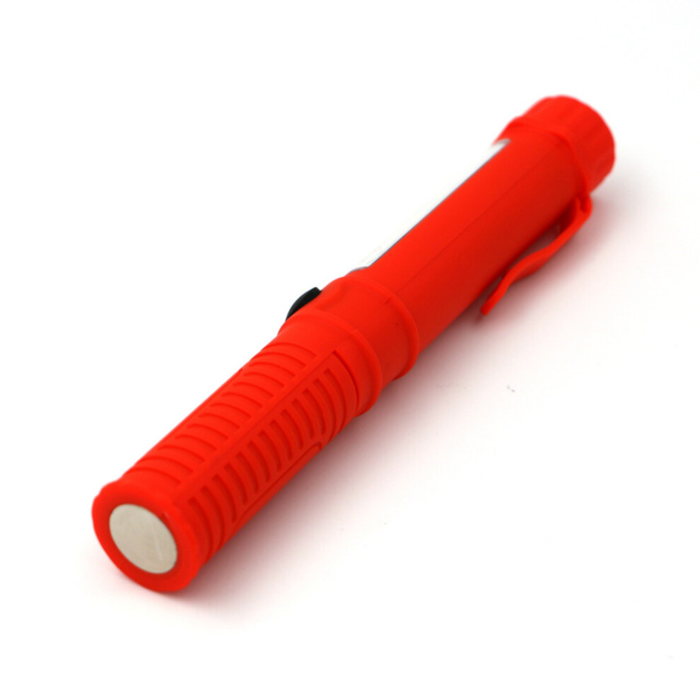 2 Pcs Magnetic Base Maintenance Flashlight Working Inspection 3062006948370