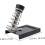 2 Piece Soldering Iron Stand with Spring Holder Adjustable Durable Soldering Tool Holder for Precise Soldering Various Models 3