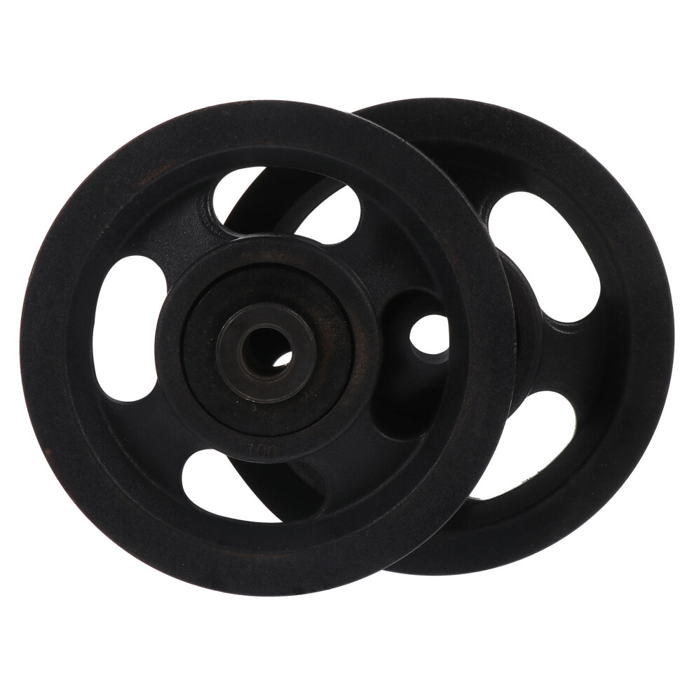 Photos - Other Trainers 2 Pcs Weight Pulley System Wheel Heavy Duty Iron Core Pulleys For