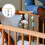 Mobile Suspendu Bébé Laine Bois Coloré Pour Bébé 5