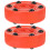 2Stk Professioneller Inline Hockey Puck Rot Für Training Und 1
