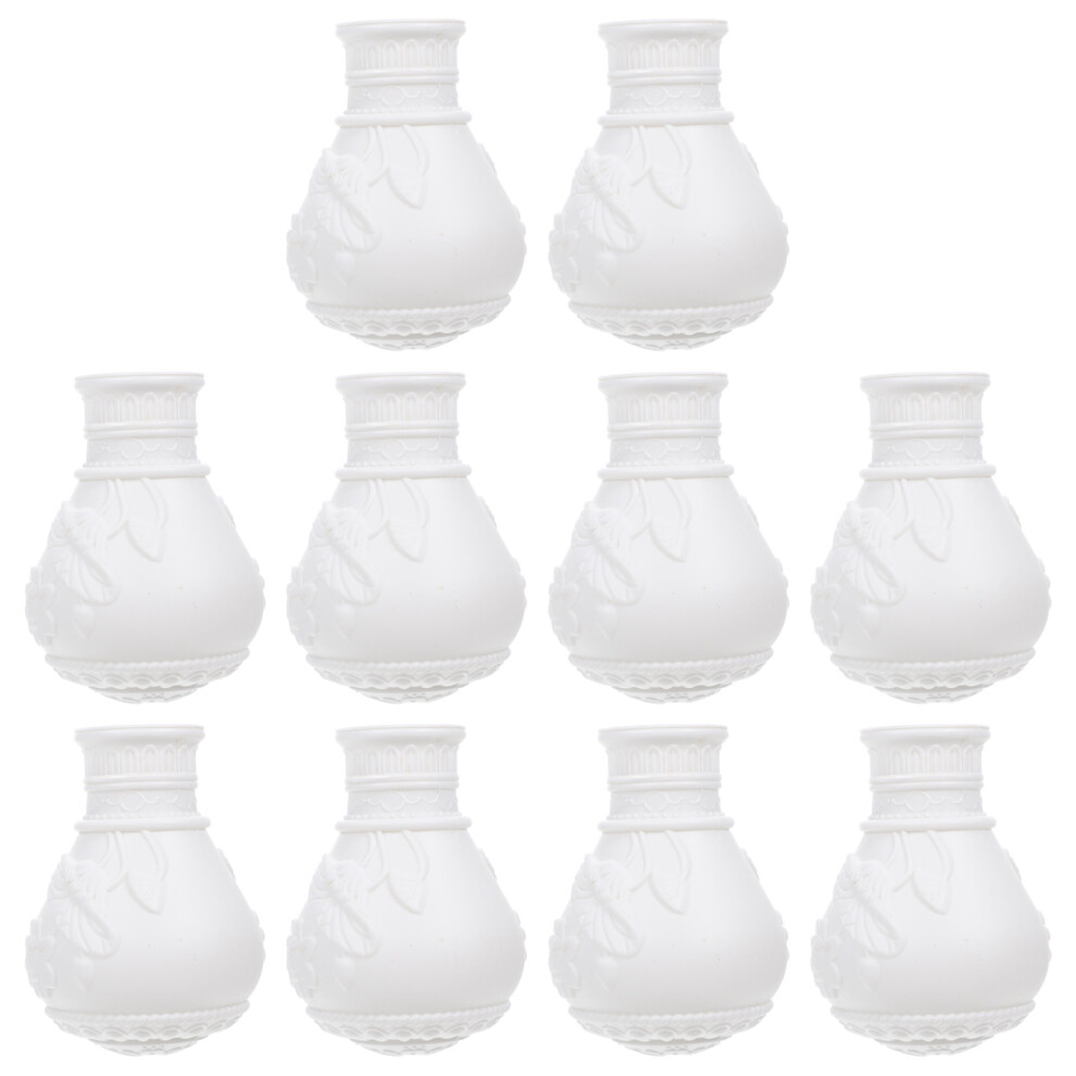 10pcs Roman Pole Decorative Head Curtain Plastic Window White-image-OPC-PJWNB6R-NEW