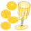 Baking Supplies Moon Cake Press Molds Maker Kit Cookie Yellow 4