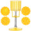 Baking Supplies Moon Cake Press Molds Maker Kit Cookie Yellow 5