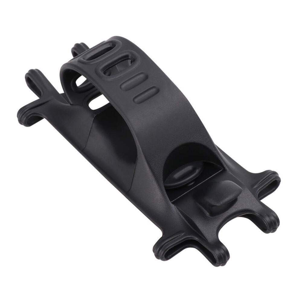 Mountain Bike Navigation Silicone Strap Mobile Phone Bracket(Black) Black 3062006976359