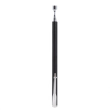 Telescopic Magnetic Pick-Up Tool 30-Inch Portable Handheld Magnet Extension Rod Black for Small Objects Retrieval