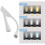 Led Book Light Rechargeable Neck Reading Light, with Flexible Arm Tw 5