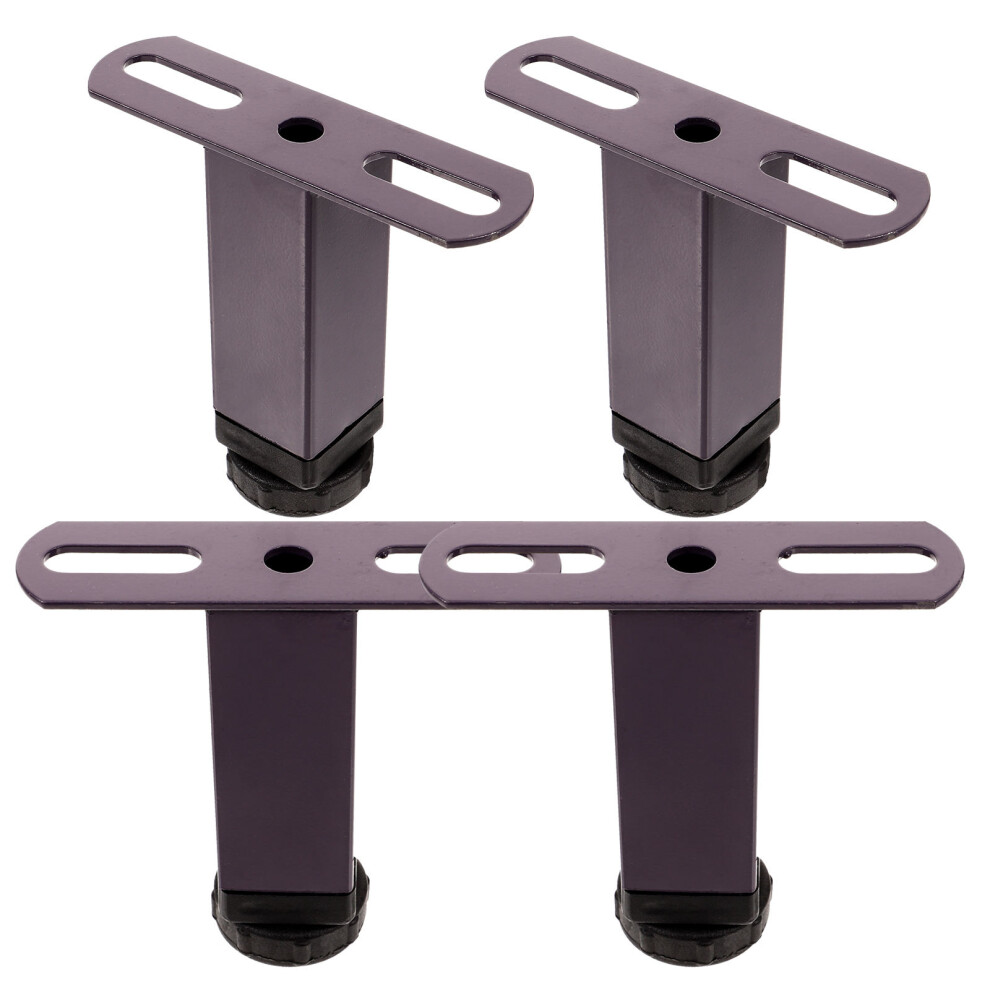 4 Pcs Bed Support Frame Risers Frames Furniture Legs Purple-image-OPC-PJWNDV2-NEW