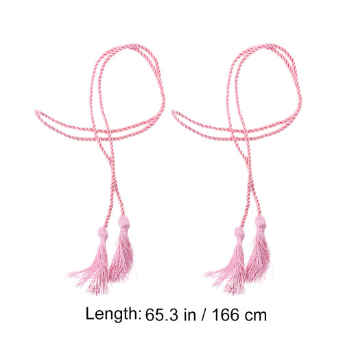 1Corde De Distinction Rose À Pour Robe De Diplômé Polyester 1