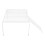 Chicken Coop Ladder Animal Cage Platform Iron White 1 Set 10