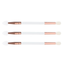 3Pcs Multifunctional Dual-Sided Eyeshadow Tools for Home and Salon Use