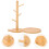 Jewelry Display Stand Organizer Tree Shape Wooden 4