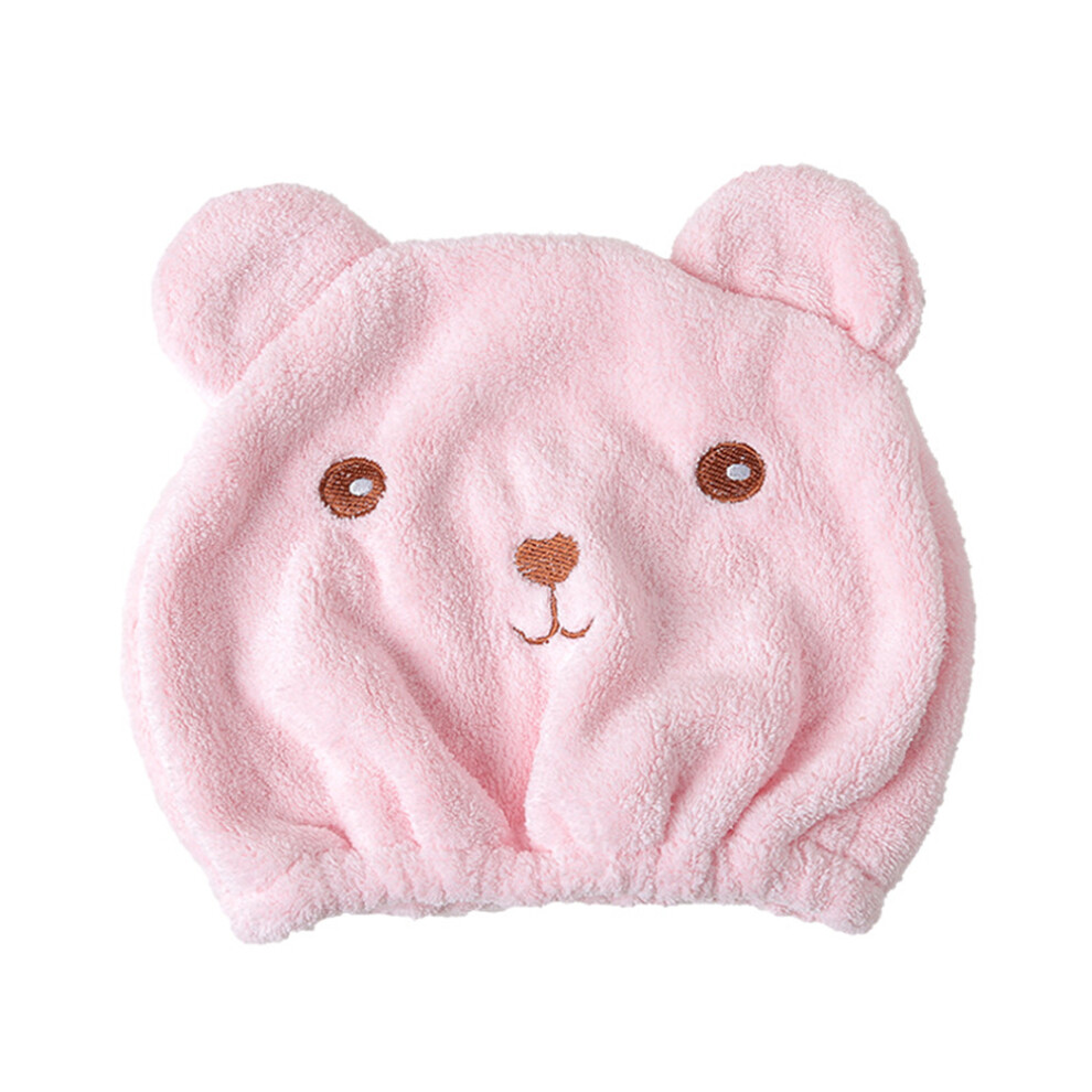 Totority Hair Shower Cap Towel Bathing Cap Hair-Drying Cap Thicken Hat
