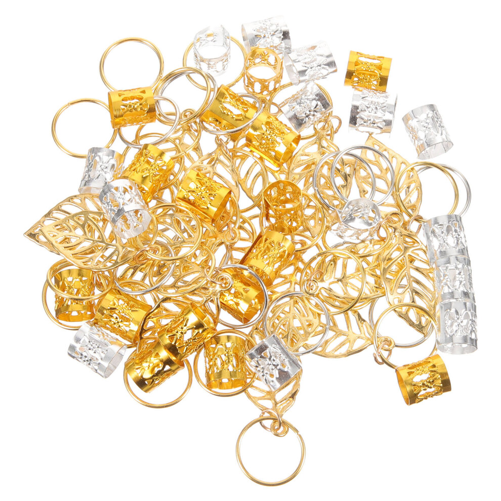 100 Pcs Beads Hairpin Gold Accessories Decoration-image-OPC-PJWNKN8-NEW