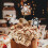 Merry Christmas Cake Decorations Silver Paper Bamboo 150 Pcs 4