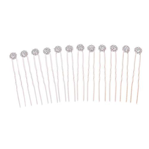 12 Pcs Hair Accessories For Fork Bride Miss