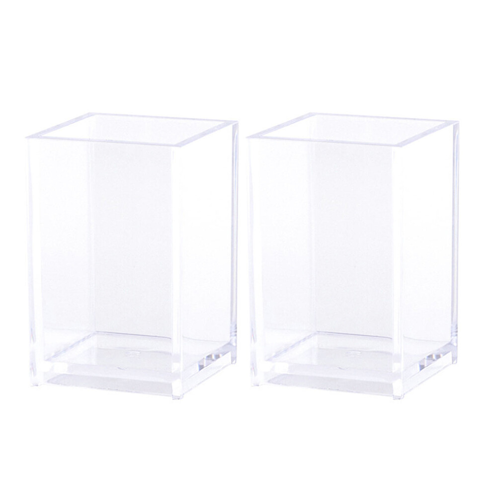 Office Supplies Transparent Pen Holder 2pack-image-OPC-PJWNMX8-NEW