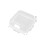 2 Pcs Rose Gold Napkin Ring Holders Waterproof Socket Box Baby 2