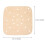 100Pcs Heat-Resistant Brown Baking Sheets Non-Stick Grill Mats 3