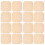 100Pcs Heat-Resistant Brown Baking Sheets Non-Stick Grill Mats 6