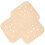 100Pcs Heat-Resistant Brown Baking Sheets Non-Stick Grill Mats 1