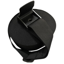 Hiking Luggage Strap Binding Bands Tow Yurt Tent Work Black